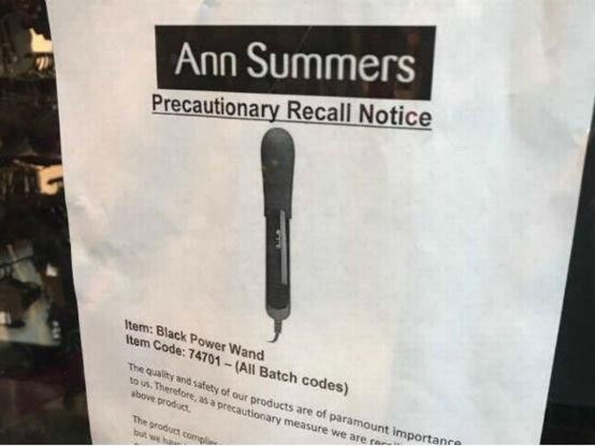 Ann Summers recalls Black Power vibrator over shock fears